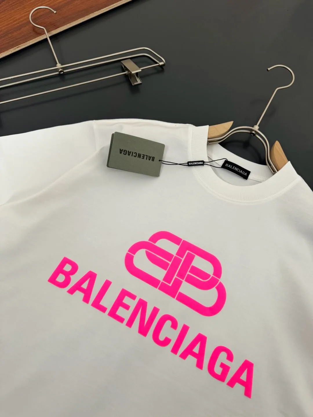 Balenciaga* *320g t Breathable logo New Arrival t ， ， Versatile ：Black White Red Sizes：S M L XL XXL